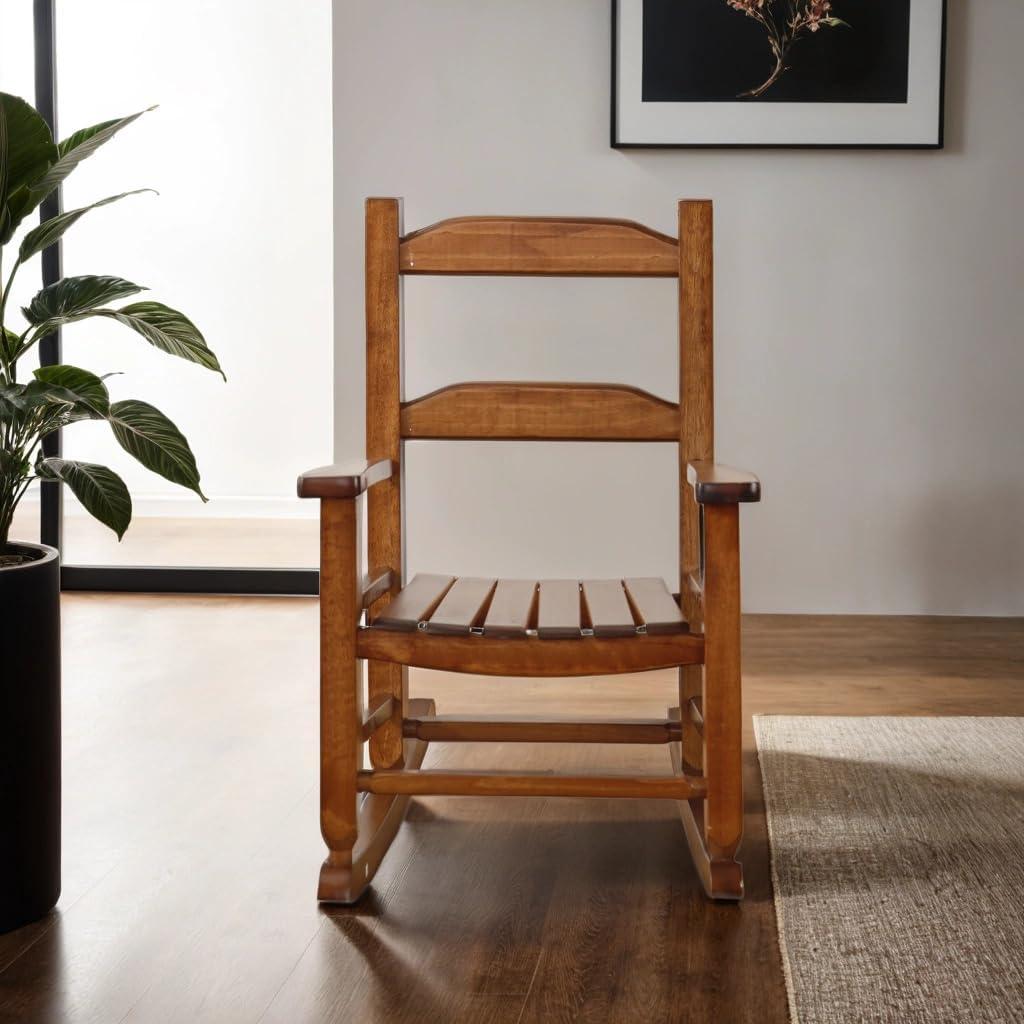 Silla Mecedora Infantil BplusZ de Madera para Niños 3-6 Años