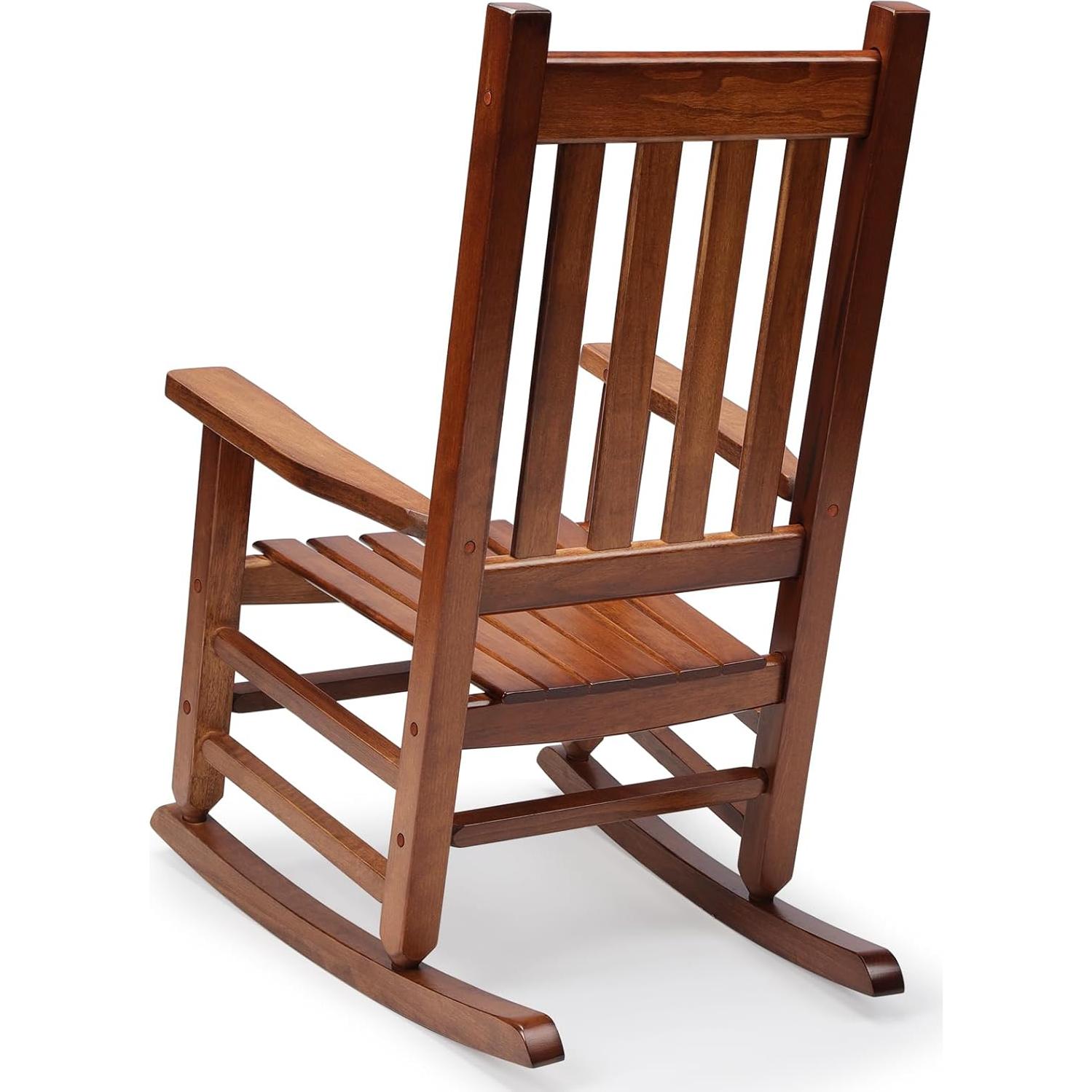 Mecedora de Madera GnL Recsports para Niños 6-10 Años Natural