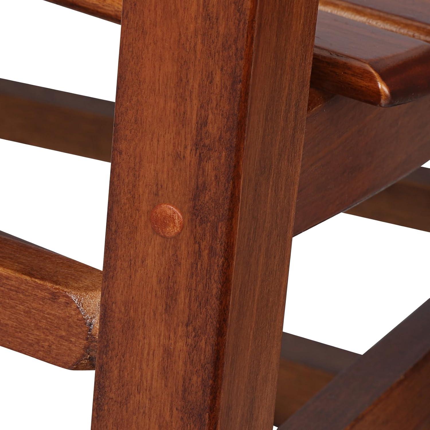 Mecedora de Madera GnL Recsports para Niños 6-10 Años Natural