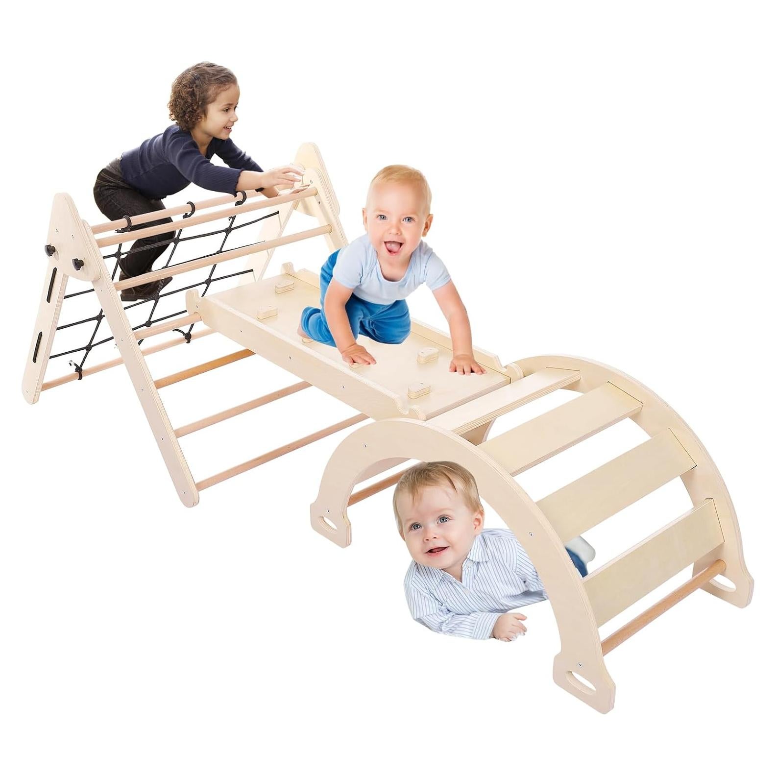 Juego de Triángulo 7 en 1 TrendyTrove para Niños 1-6 Años