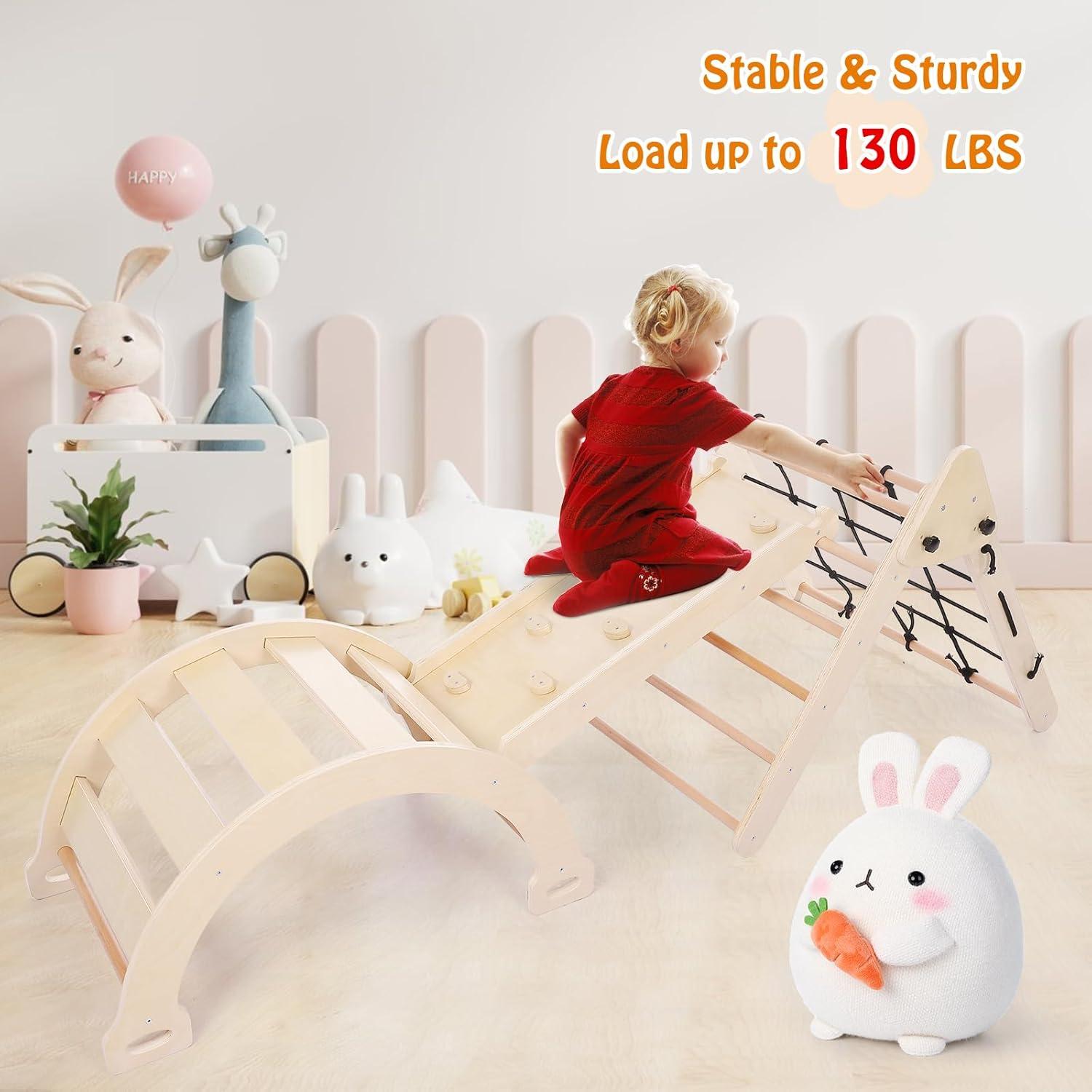 Juego de Triángulo 7 en 1 TrendyTrove para Niños 1-6 Años