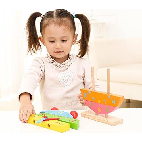 Kit de Reloj de Madera para Niños BaBe Rock - 5 Piezas