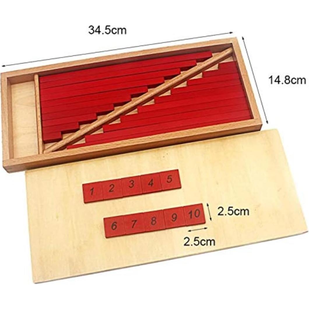 Juguete Educativo de Matemáticas DANNI 20 Piezas Madera