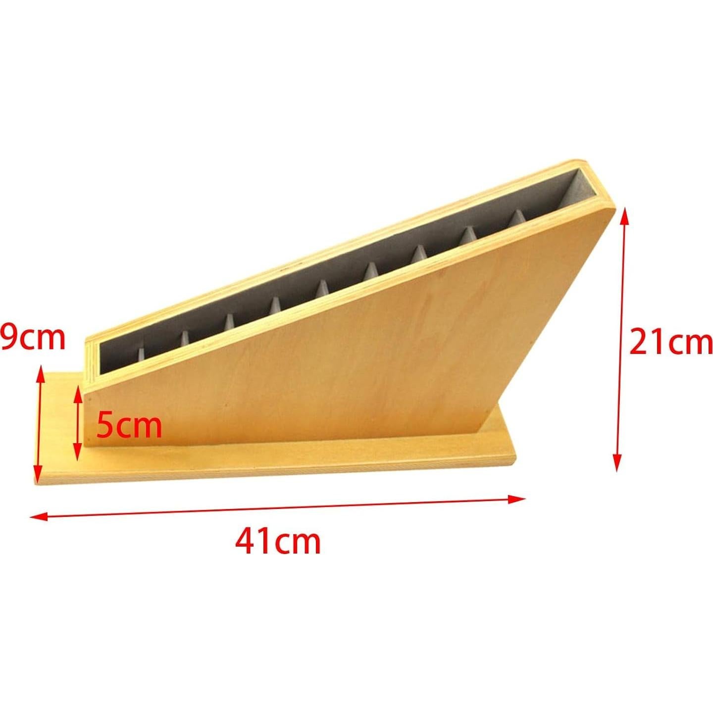 Soporte de Varillas Montessori Colaxi de Madera 33.5x18cm