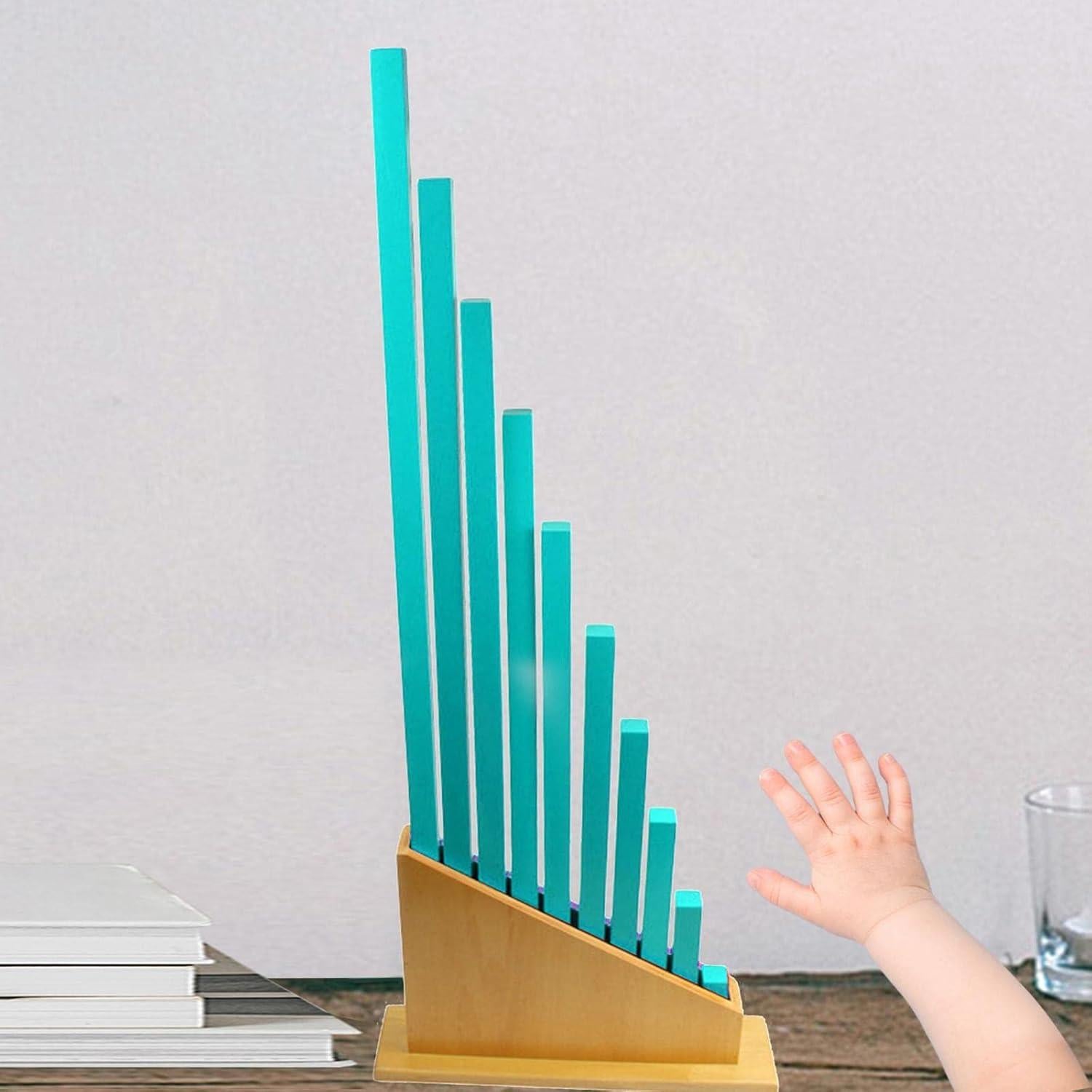 Soporte de Varillas Montessori Colaxi de Madera 33.5x18cm