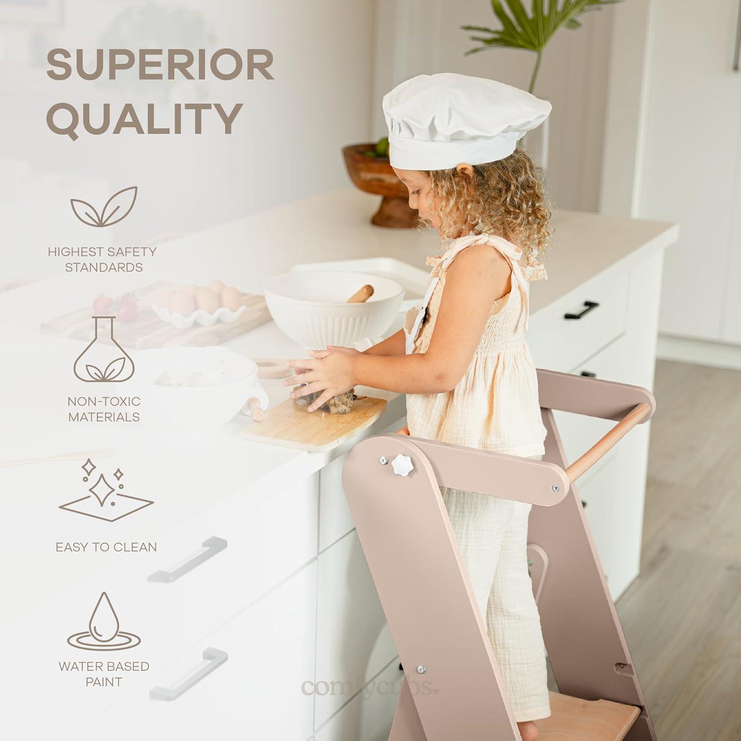 Escalera Plegable para Niños Comfy Cubs con Rocas Apilables