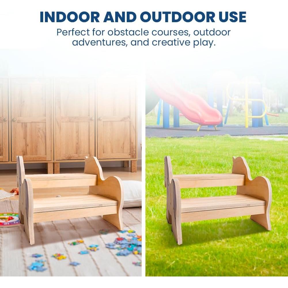 Escalera Antideslizante para Niños Motherly Haven Unicornio