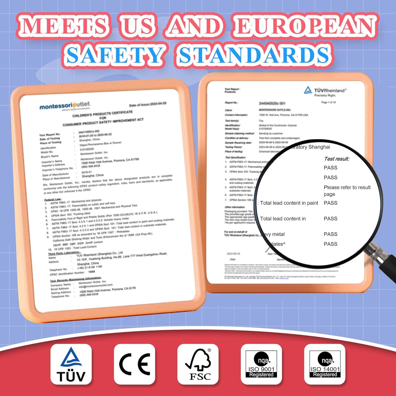 Letras de Lija en Mayúsculas Montessori Outlet - 26 Piezas