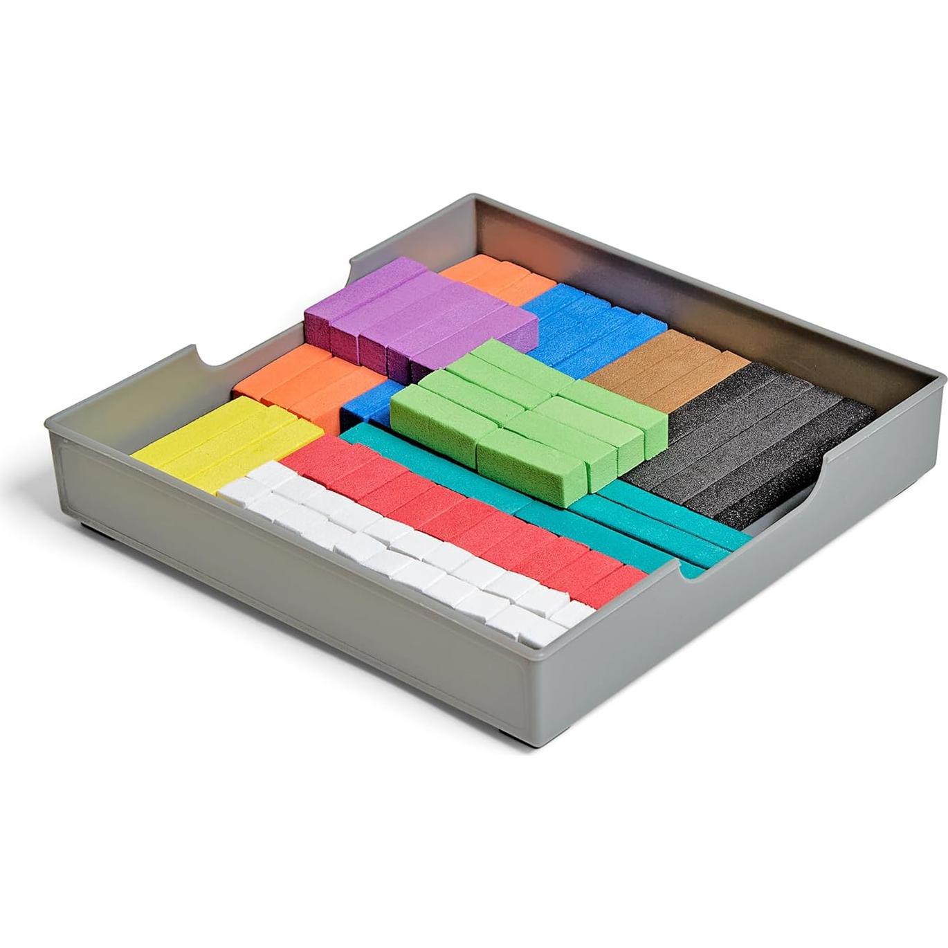 Varillas de Cuisenaire de Espuma hand2mind - 6 Juegos de 74