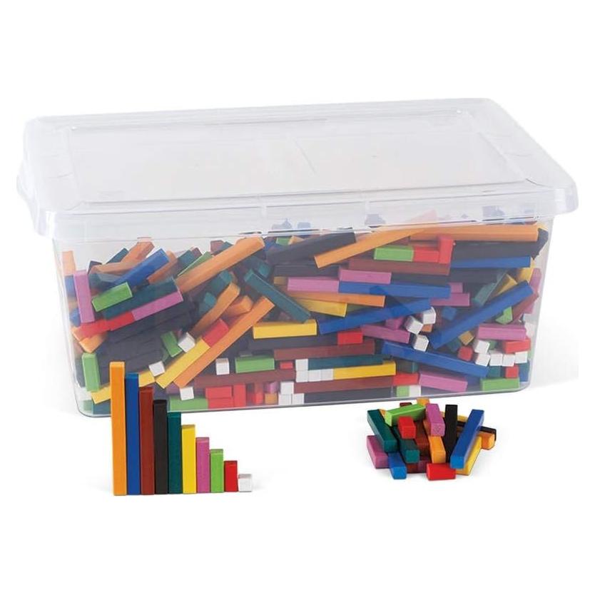 Kit de Barras Cuisenaire de Plástico Hand2Mind para Aula