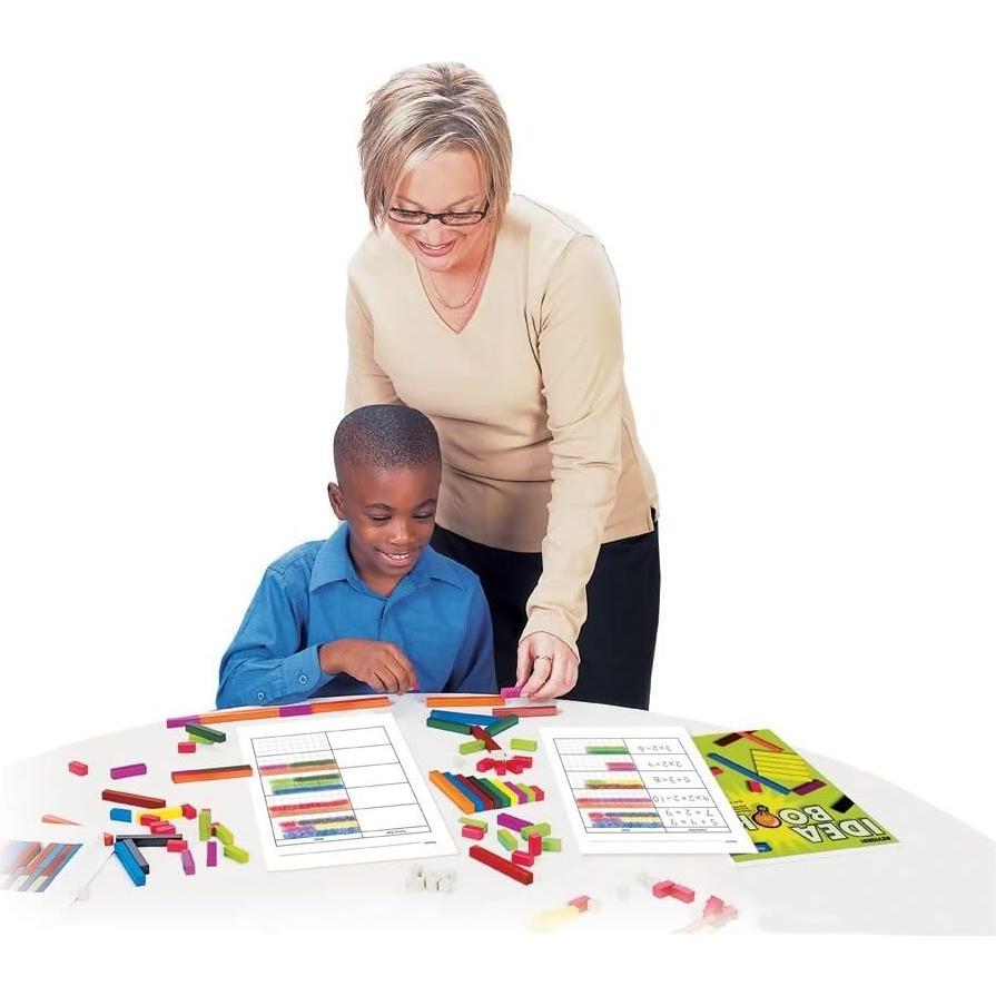 Kit de Barras Cuisenaire de Plástico Hand2Mind para Aula