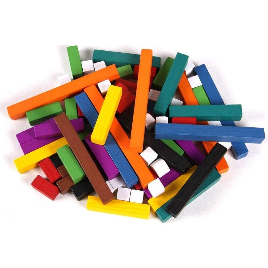 Kit de Barras Cuisenaire de Plástico Hand2Mind para Aula