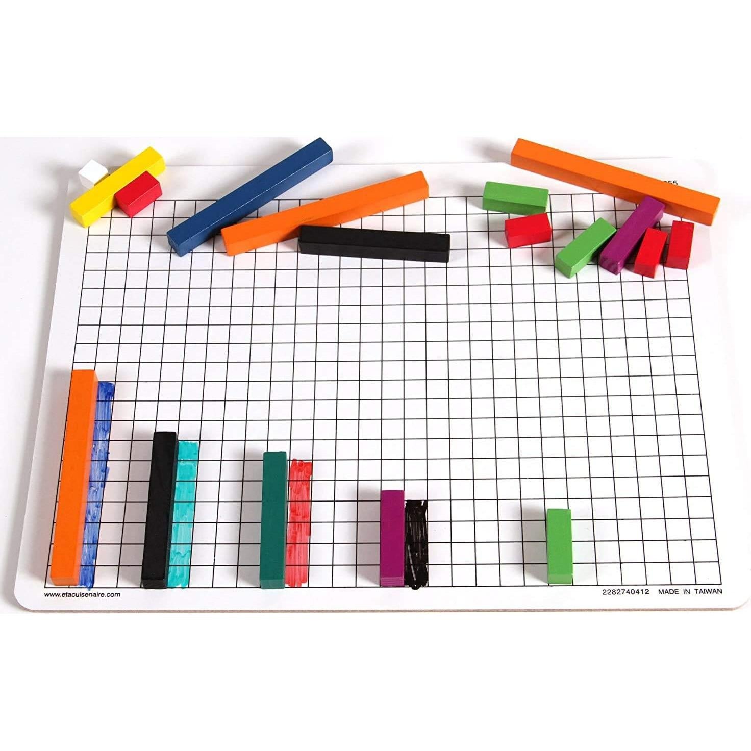 Kit de Barras Cuisenaire de Plástico Hand2Mind para Aula