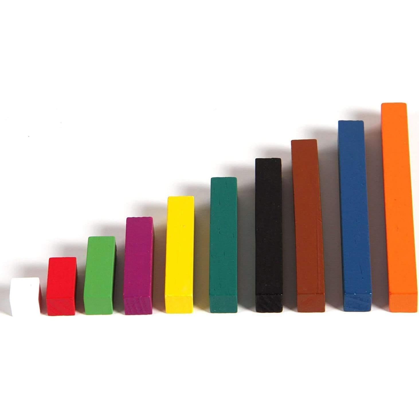 Kit de Barras Cuisenaire de Plástico Hand2Mind para Aula