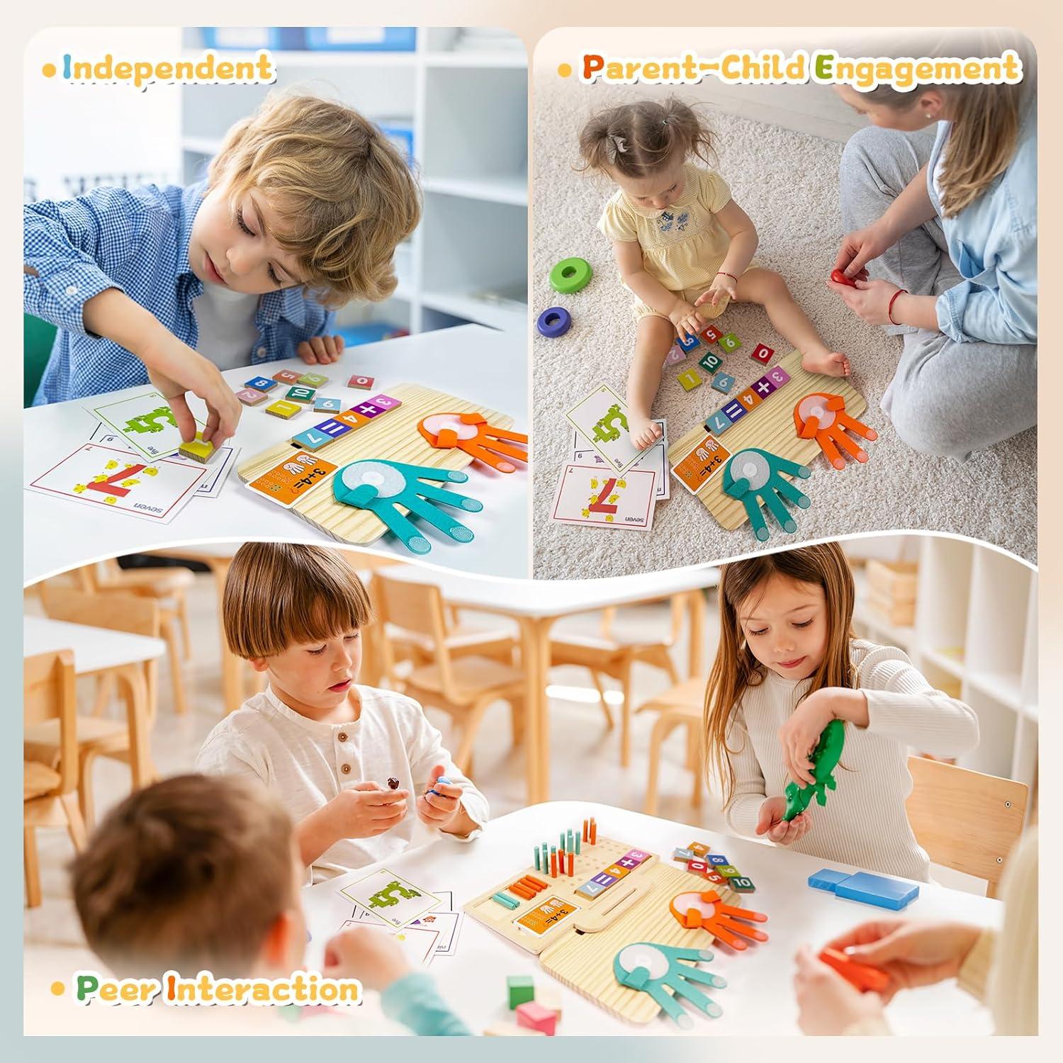 Juguete Educativo de Matemáticas Twivah para Niños 3+ Años