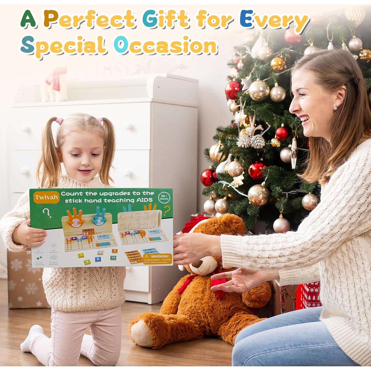 Juguete Educativo de Matemáticas Twivah para Niños 3+ Años