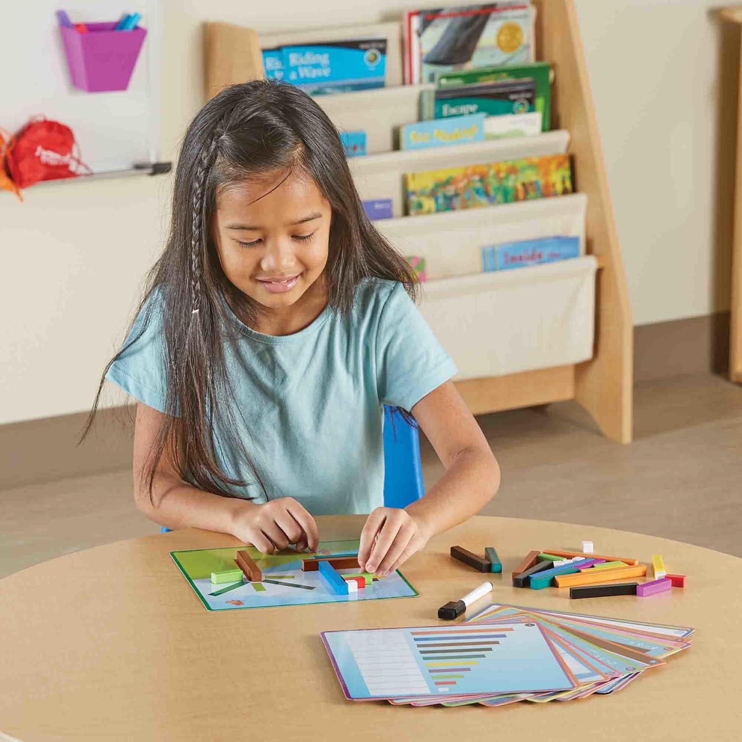 Varillas Cuisenaire hand2mind - Manipulativos Matemáticos K-2