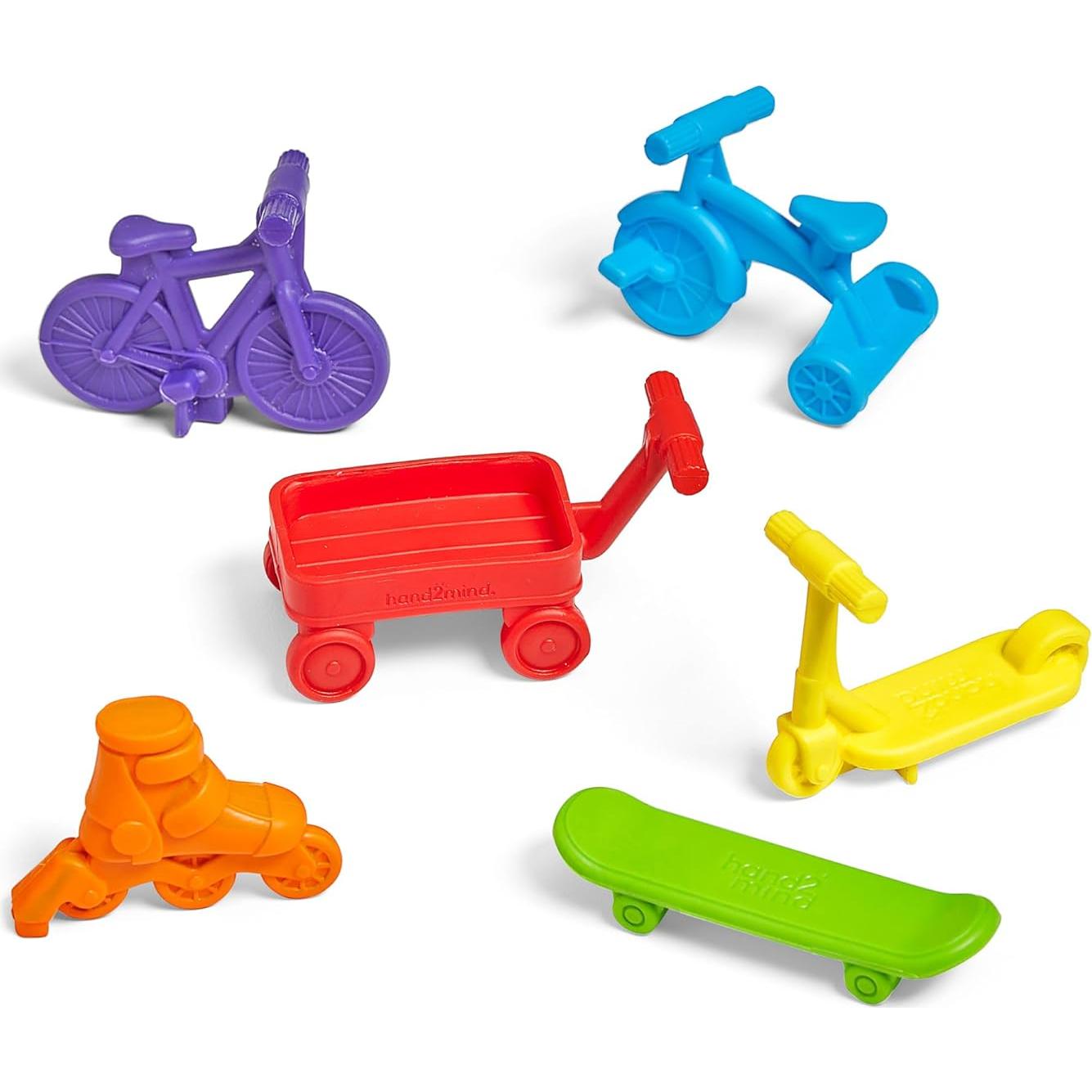 Contadores de Ruedas del Vecindario hand2mind - Juguetes Matemáticos