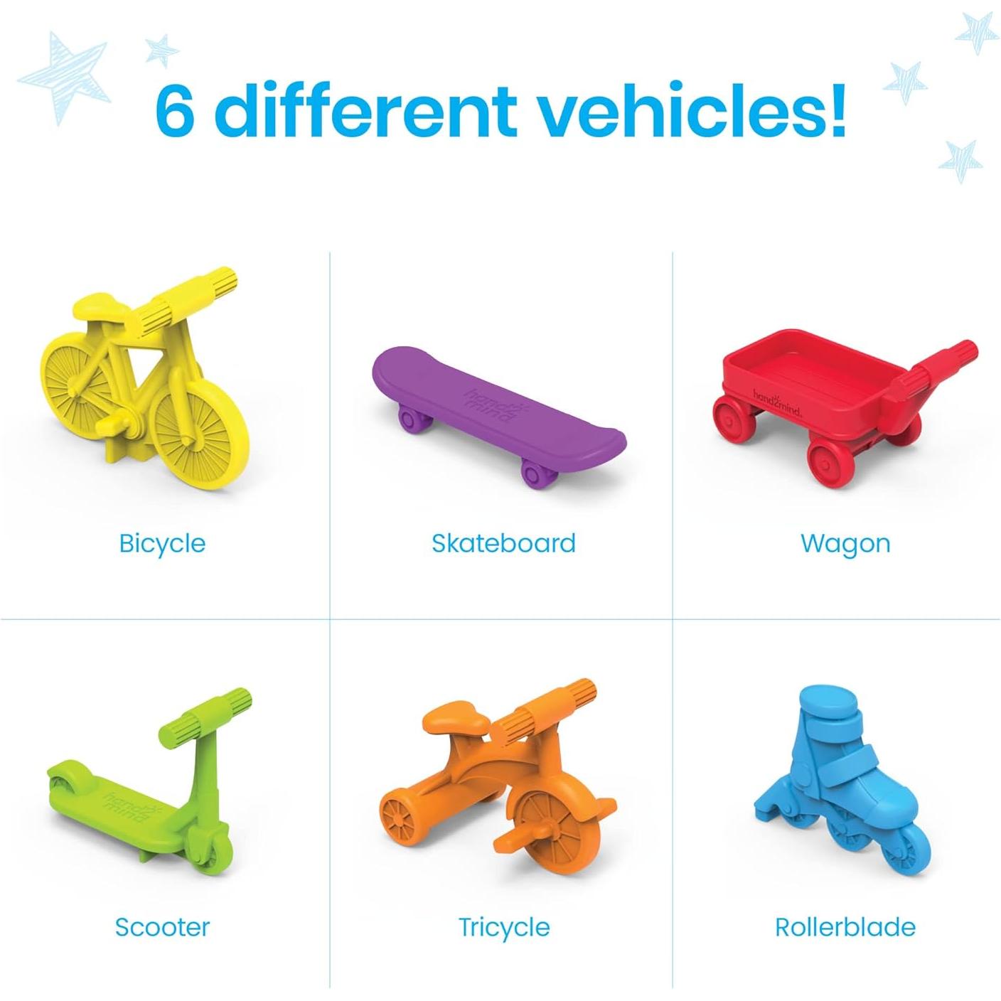 Contadores de Ruedas del Vecindario hand2mind - Juguetes Matemáticos