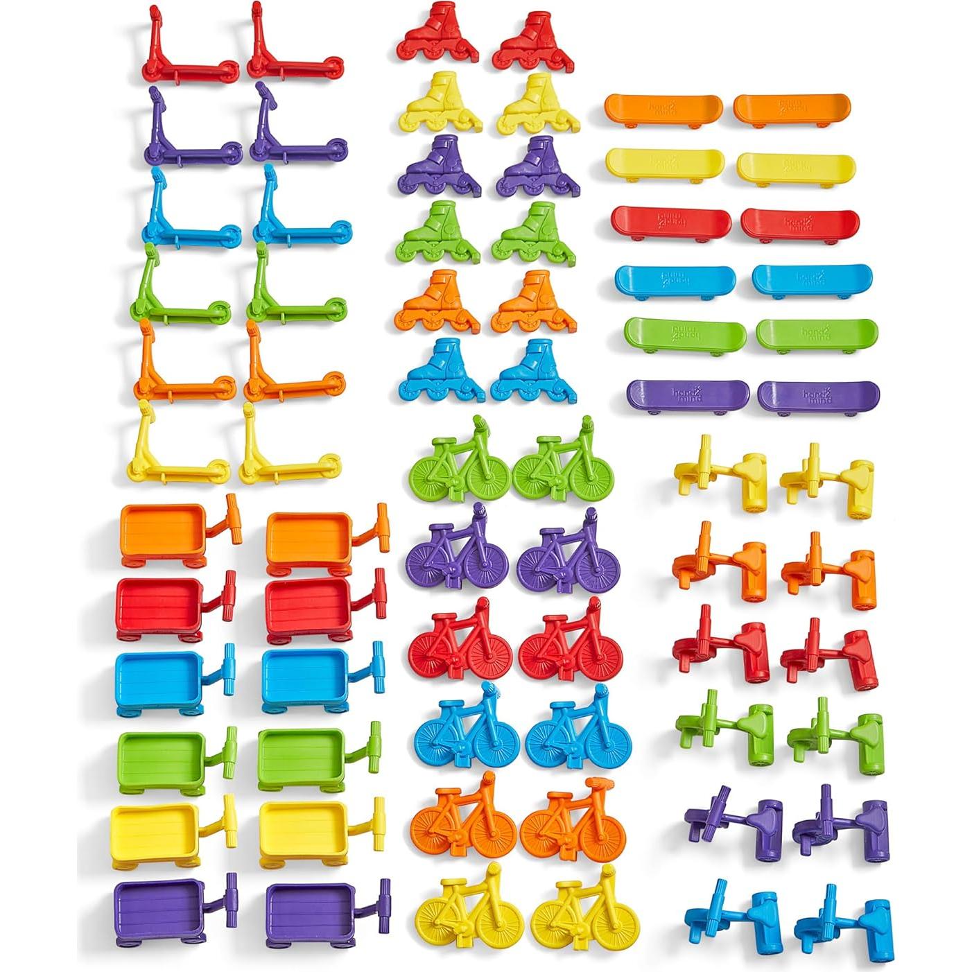 Contadores de Ruedas del Vecindario hand2mind - Juguetes Matemáticos