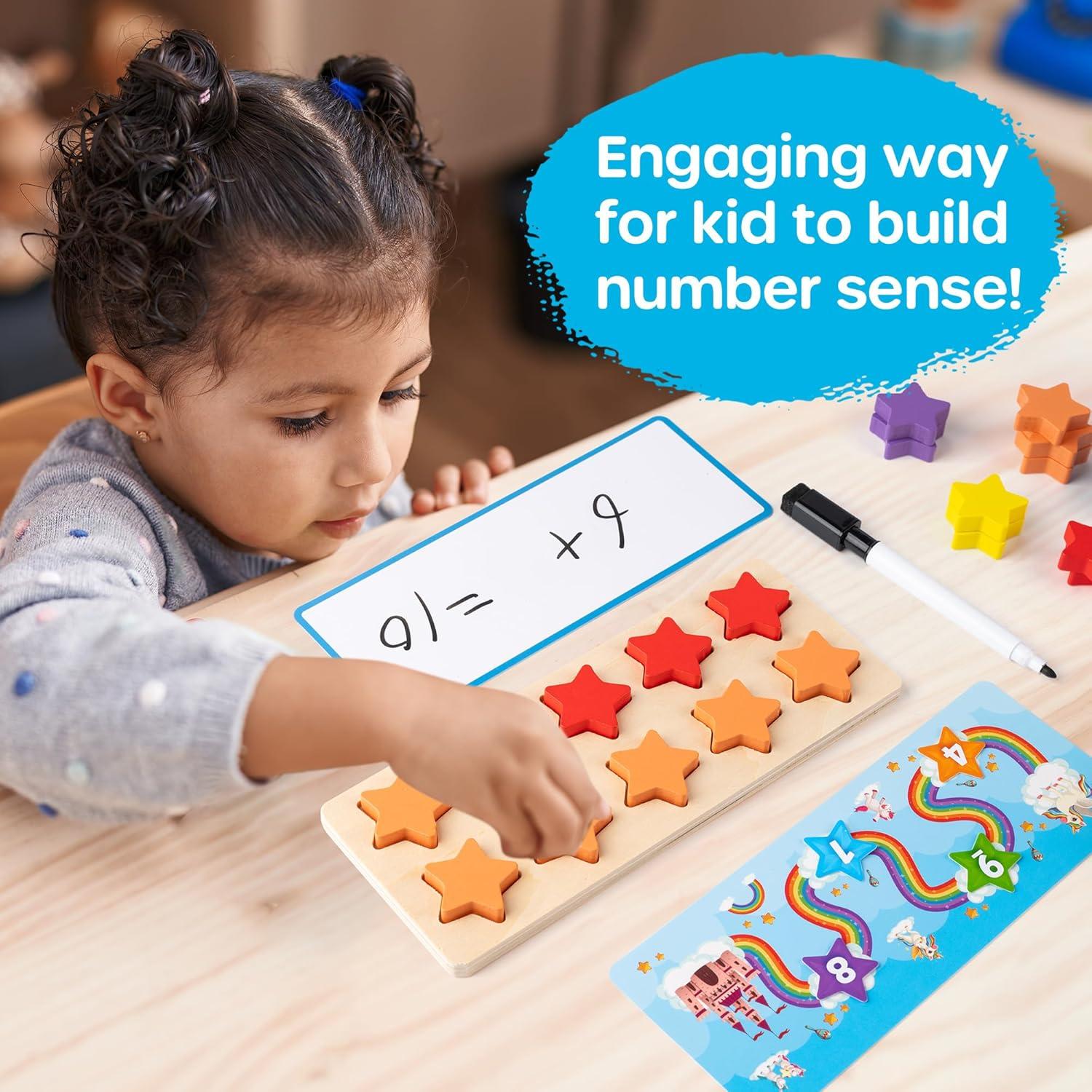 Conjunto de Cuadros de Madera SYNARRY para Juegos Matemáticos