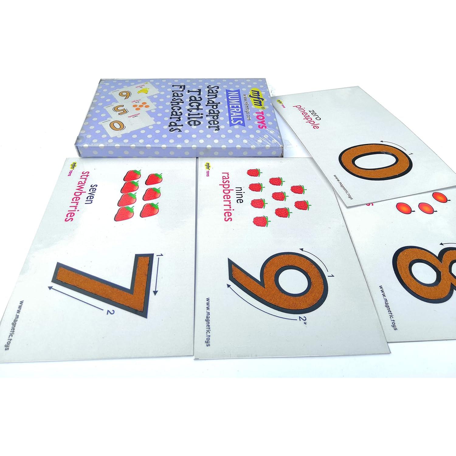 Tarjetas Didácticas de Números MFM TOYS 14.6x9.5 cm