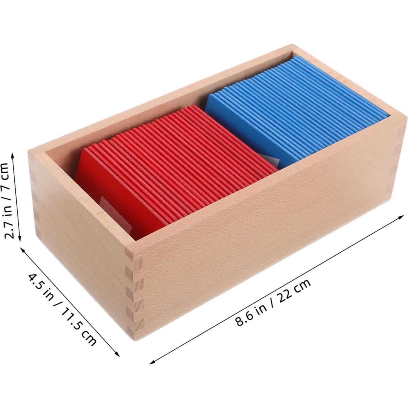Tablero de Alfabeto Montessori Yardwe 22x11.5 cm para Niños