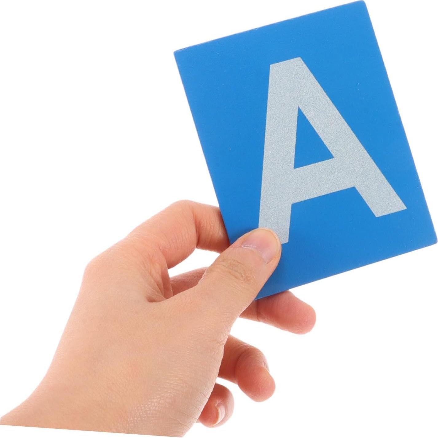 Tablero de Alfabeto Montessori Garneck - Letras Táctiles de Madera