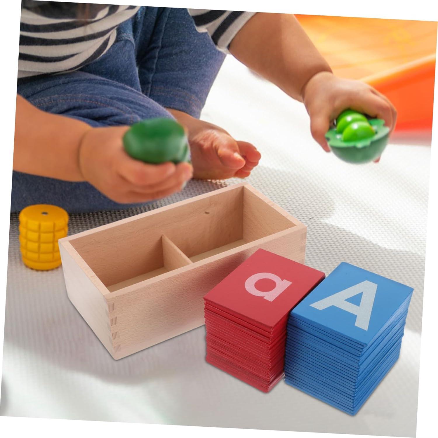 Tablero de Alfabeto Montessori Garneck - Letras Táctiles de Madera