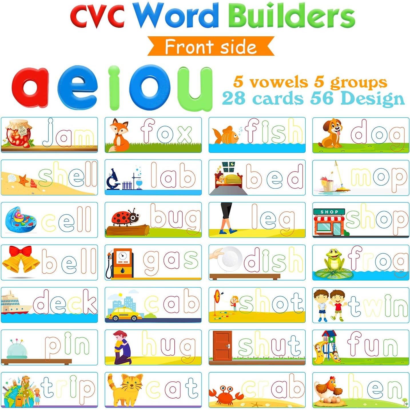 Juguete educativo See & Spell SpringFlower 80 piezas 3-6 años