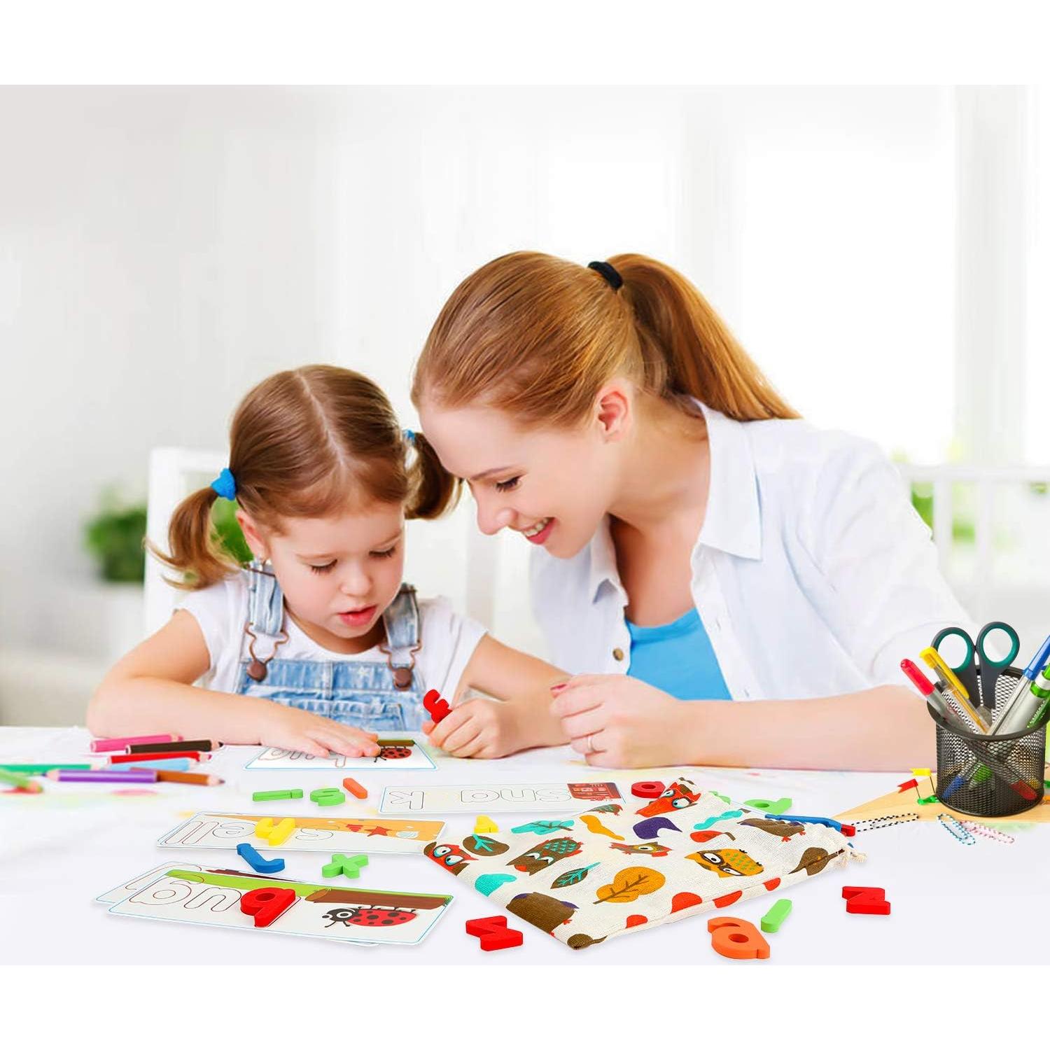 Juguete educativo See & Spell SpringFlower 80 piezas 3-6 años