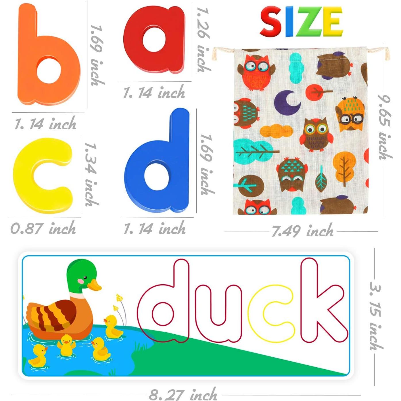 Juguete educativo See & Spell SpringFlower 80 piezas 3-6 años