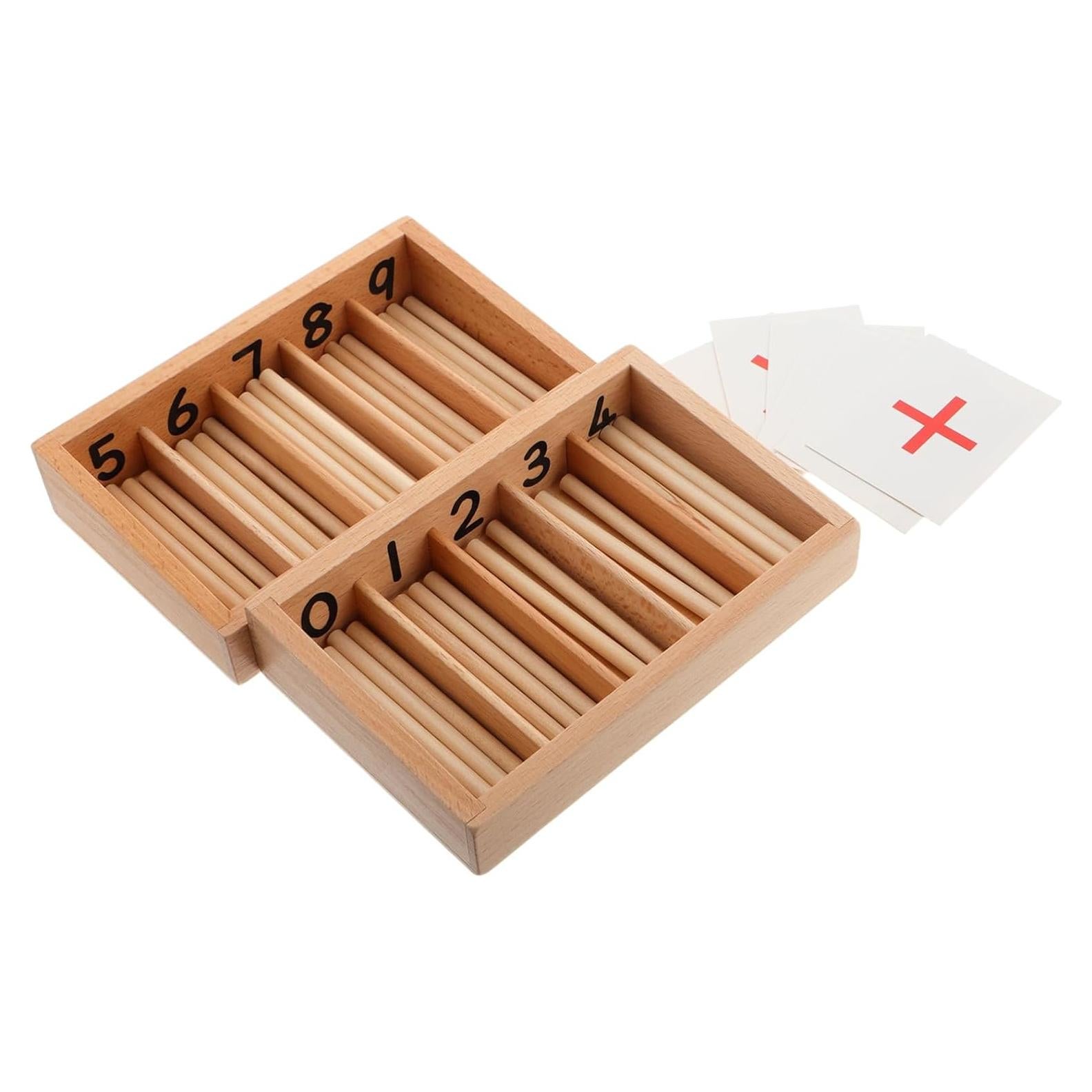 Juego Montessori TOYANDONA para Aprendizaje Matemático Infantil