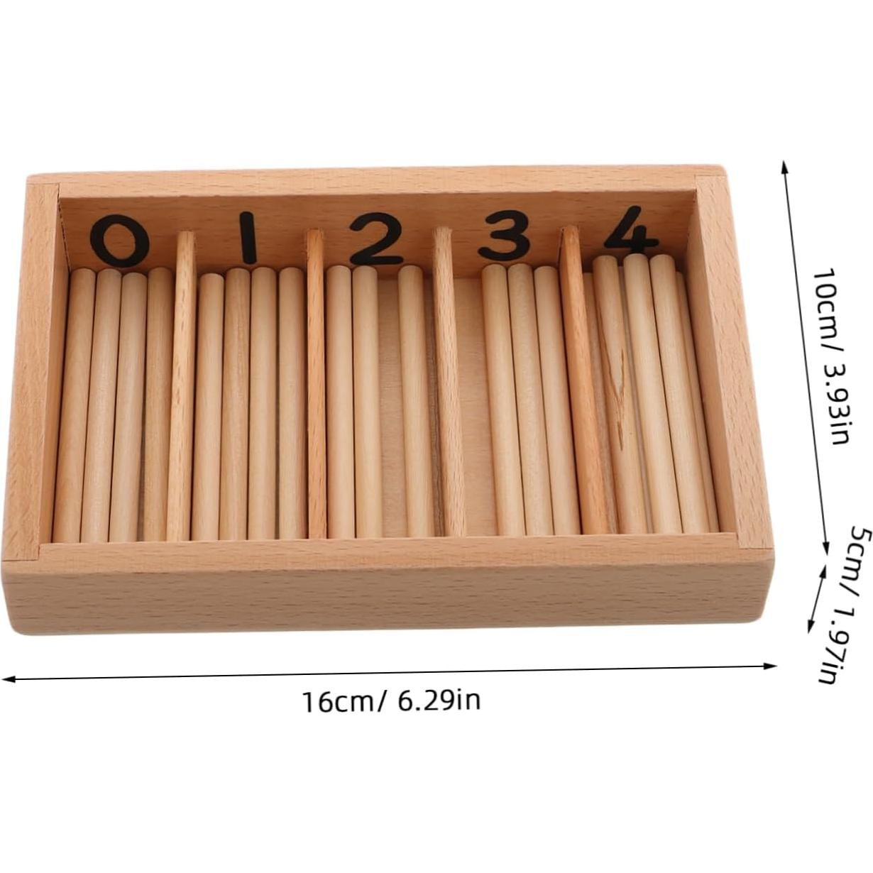 Juego Montessori TOYANDONA para Aprendizaje Matemático Infantil