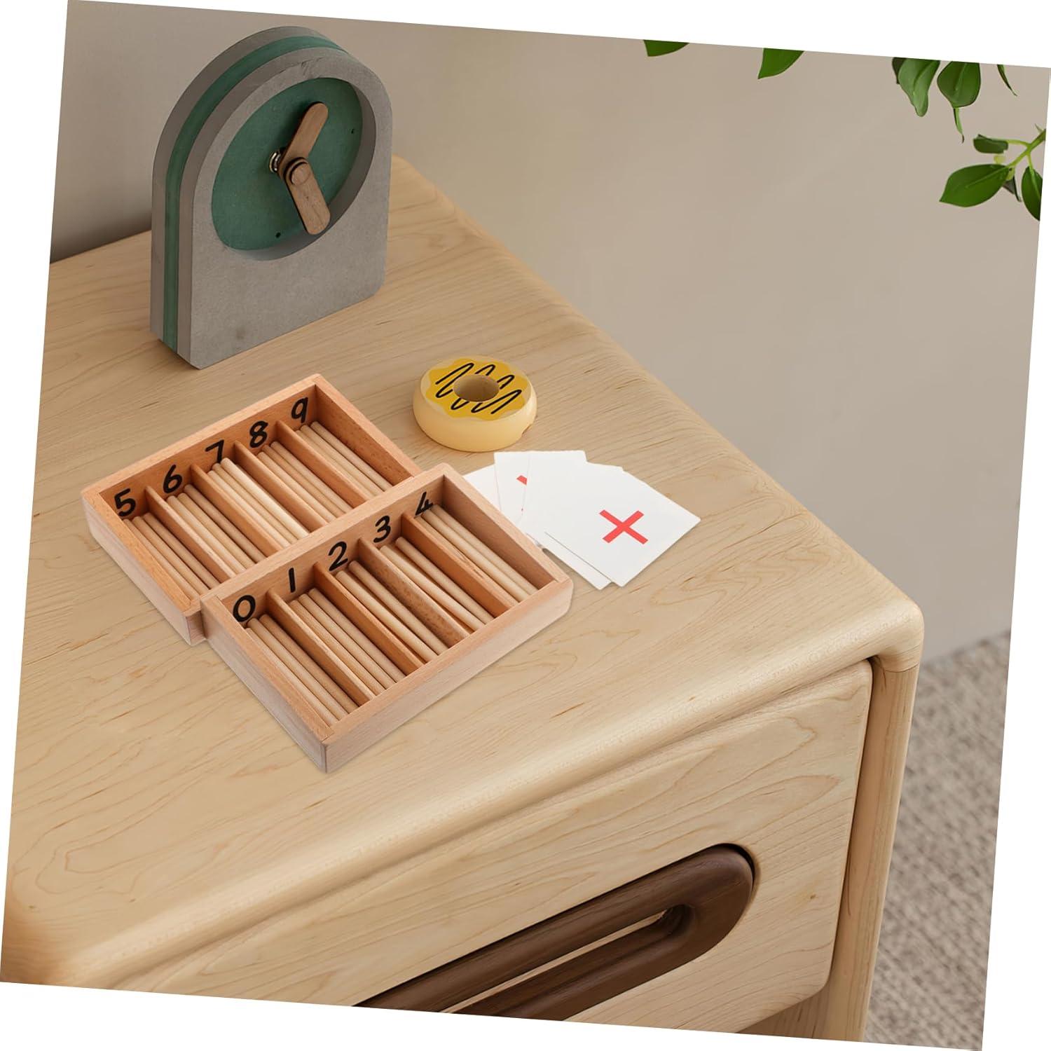 Juego Montessori TOYANDONA para Aprendizaje Matemático Infantil