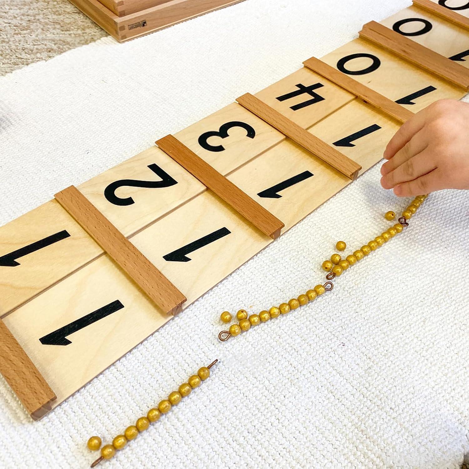 Perlas Doradas de Nylon MEYOR - 100 Unidades 7mm