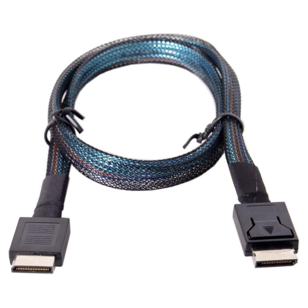 Cable OCuLink SFF-8611 50cm CY PCIe 4.0 Macho a Macho