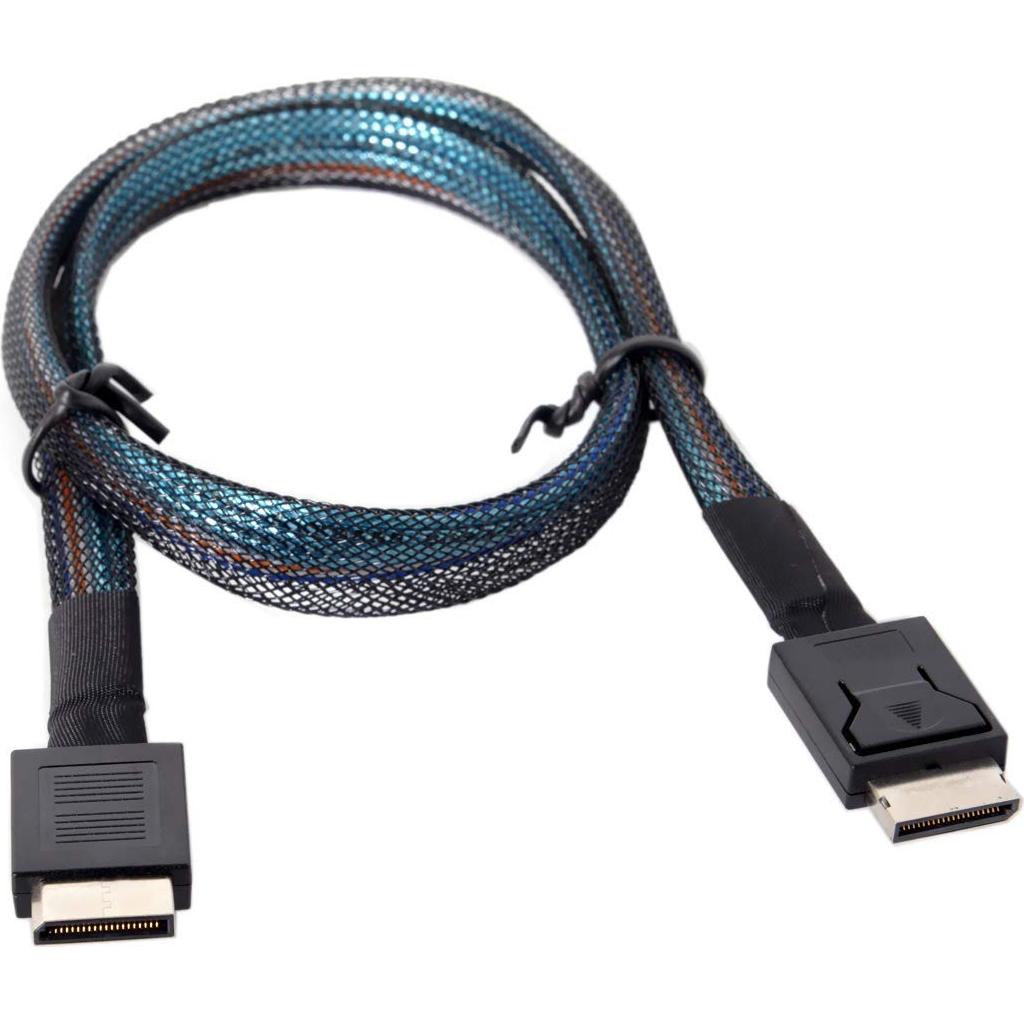Cable OCuLink SFF-8611 50cm CY PCIe 4.0 Macho a Macho