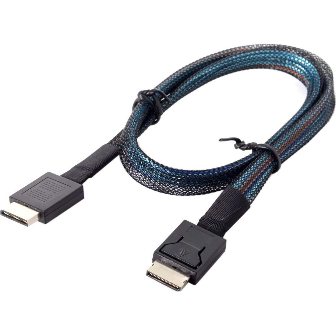Cable OCuLink SFF-8611 50cm CY PCIe 4.0 Macho a Macho