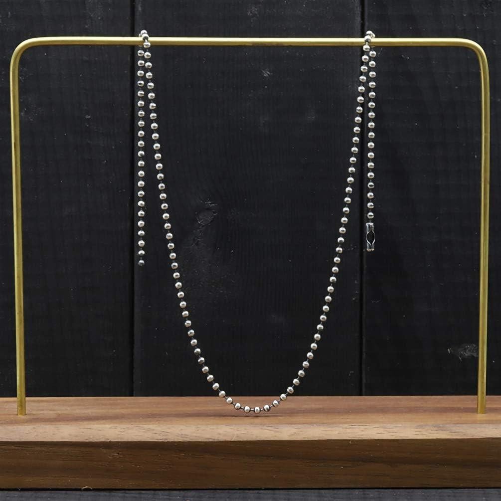 Cadena de Perlas de Acero Inoxidable Tiparts 9.14m 2.4mm + 20 Conectores