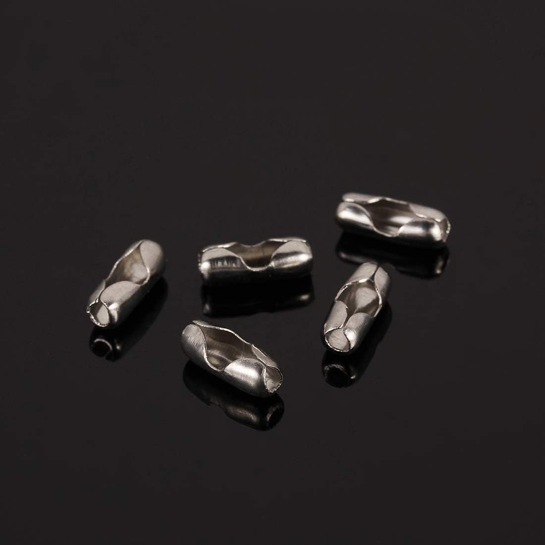 Cadena de Perlas de Acero Inoxidable Tiparts 9.14m 2.4mm + 20 Conectores