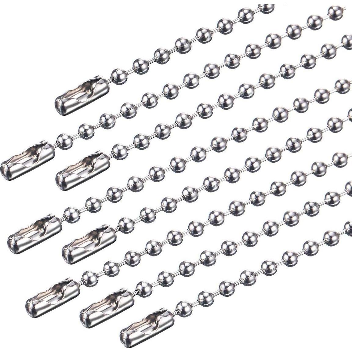 Cadena de Rodillo con Cuentas 4.5mm BRT 4.9M con 20 Conectores