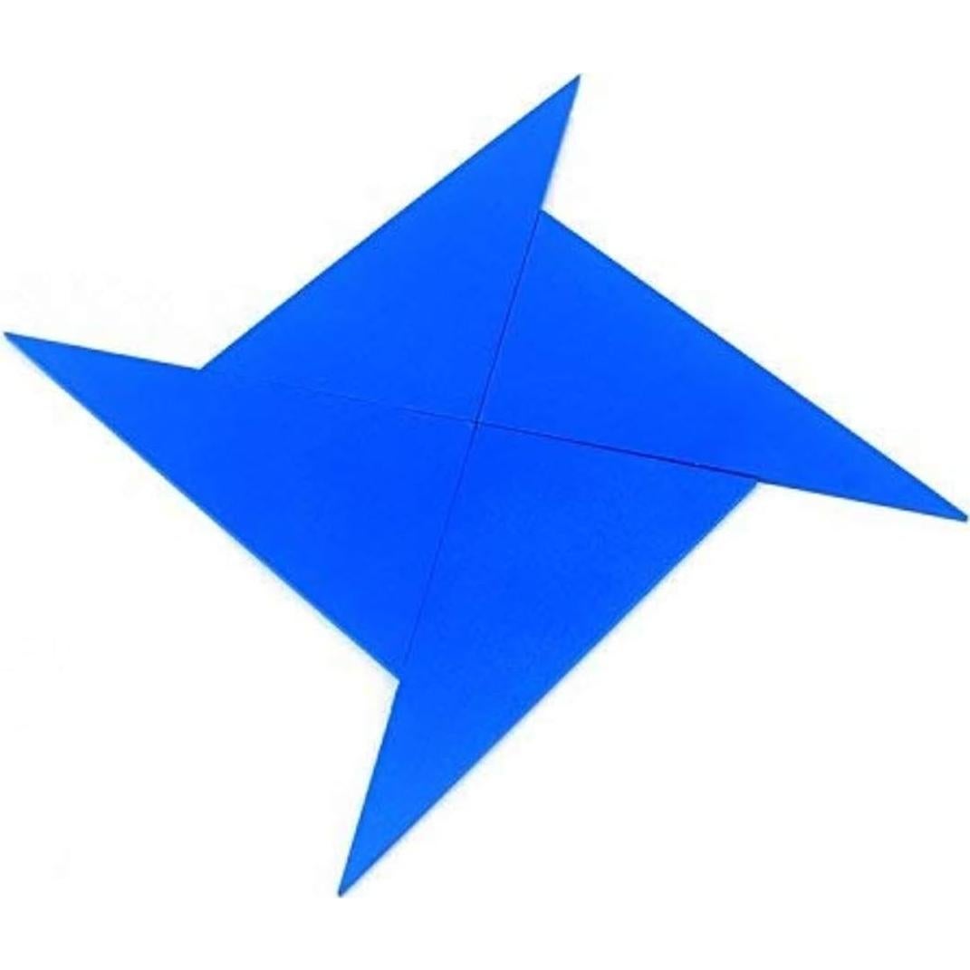 Juguete Montessori DANNI Triángulos Azules 12 Piezas Madera