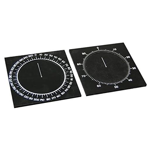 Círculo y Transportador Centesimal Elite Montessori - Juego de 2