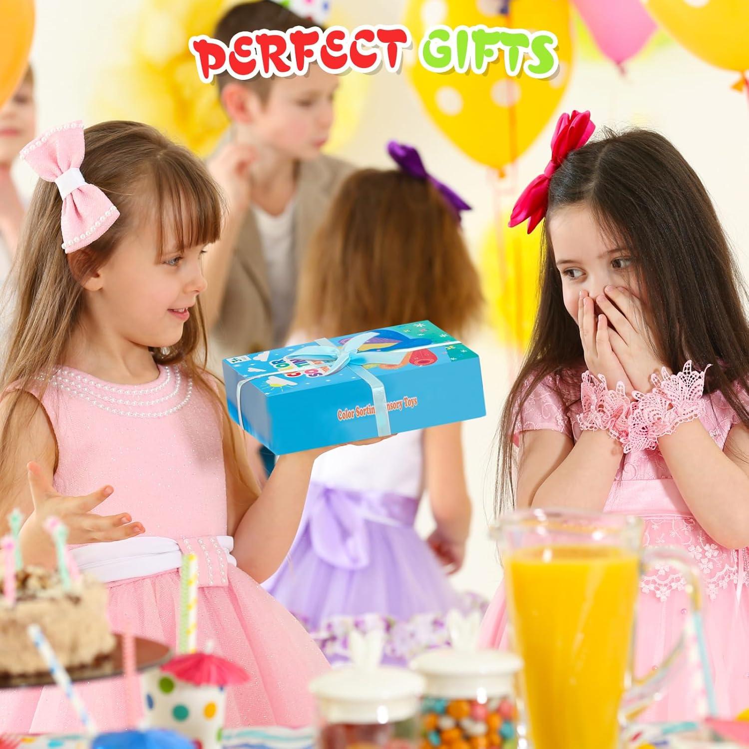 Juguete Sensorial de Clasificación de Colores Hopihy Pavo Real