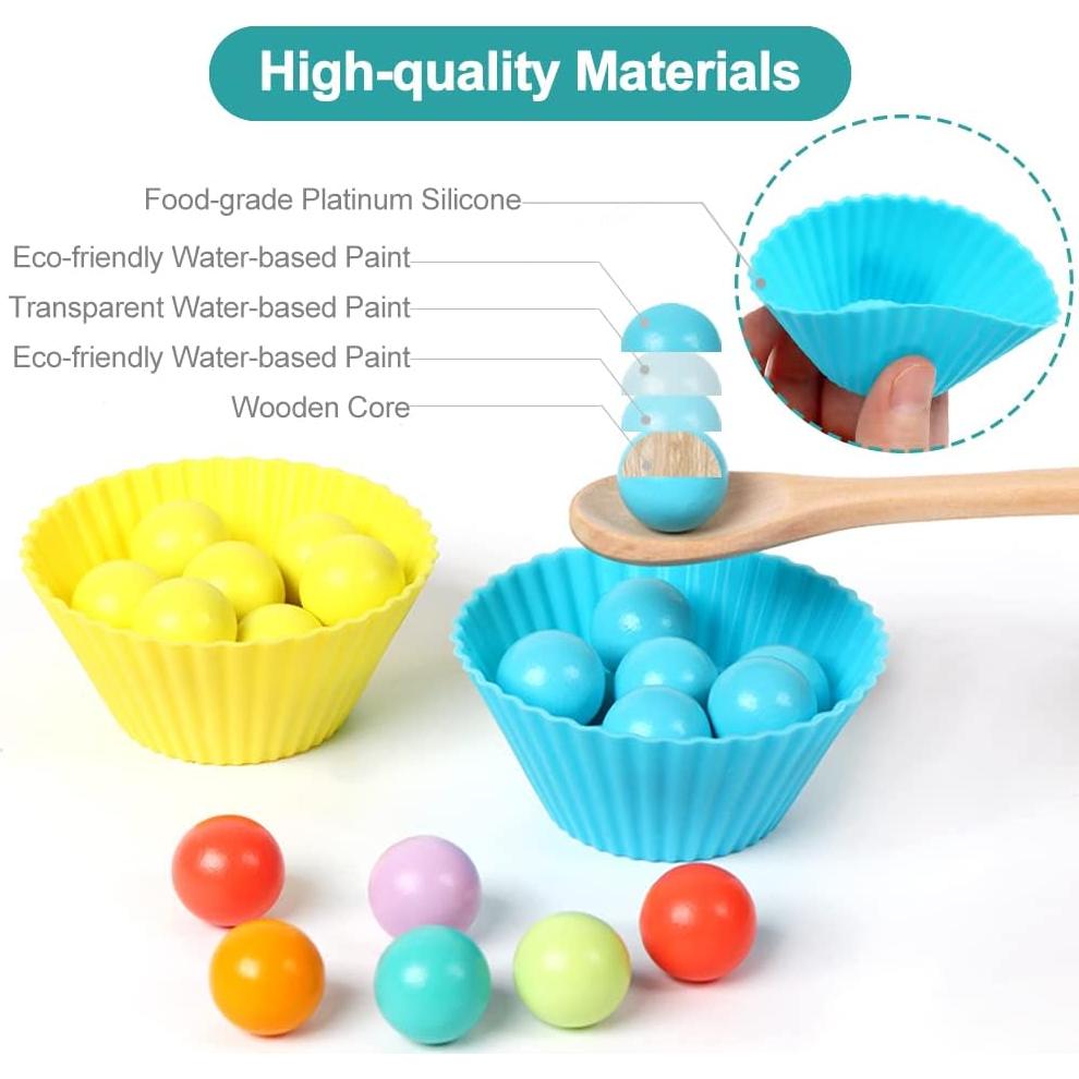 Juguete Educativo de Madera XISTEST para Niños 3 Años