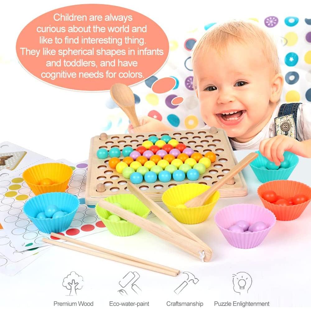 Juguete Educativo de Madera XISTEST para Niños 3 Años