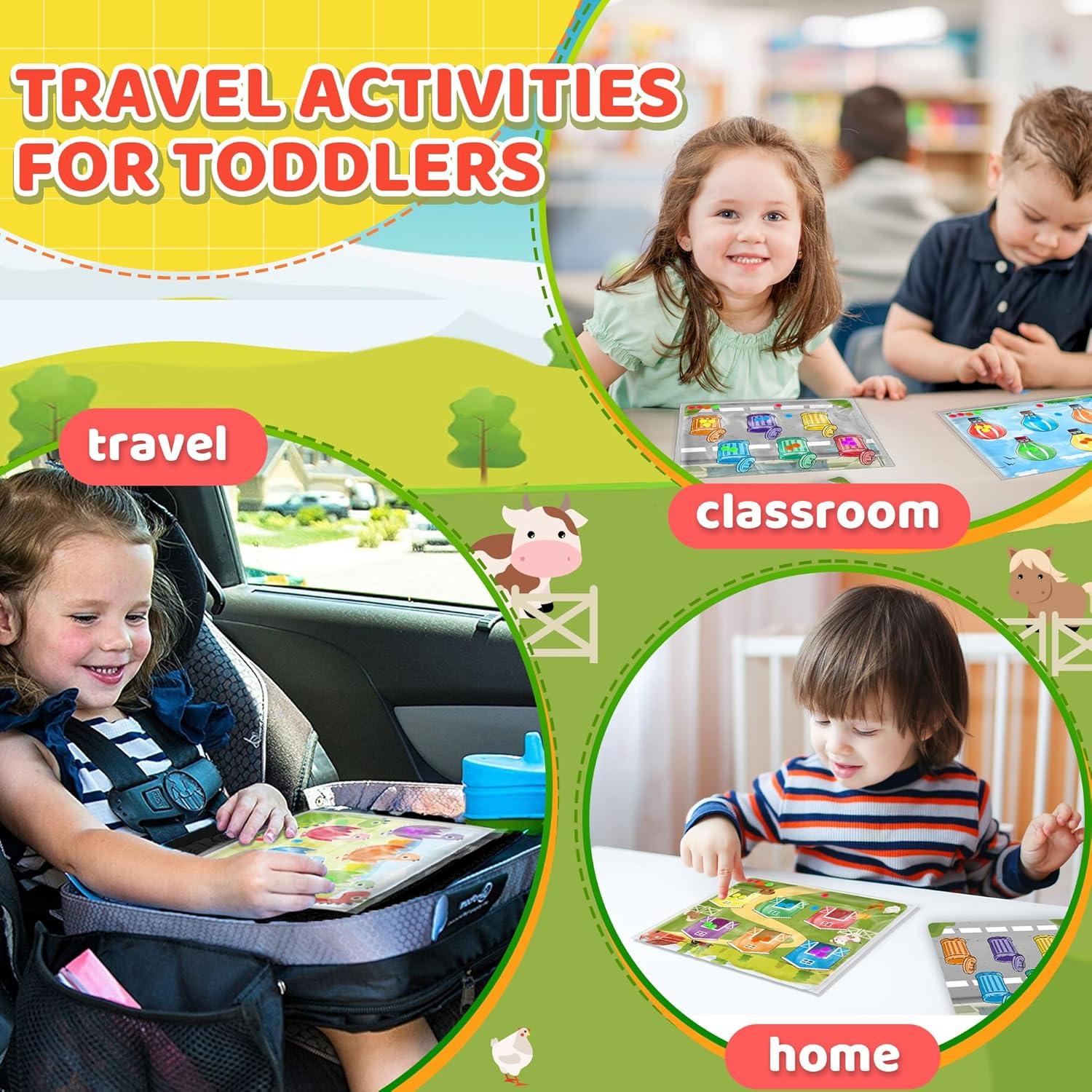 Juguete de Actividades 4 en 1 UIIOPJIOM para Niños 3-5 Años