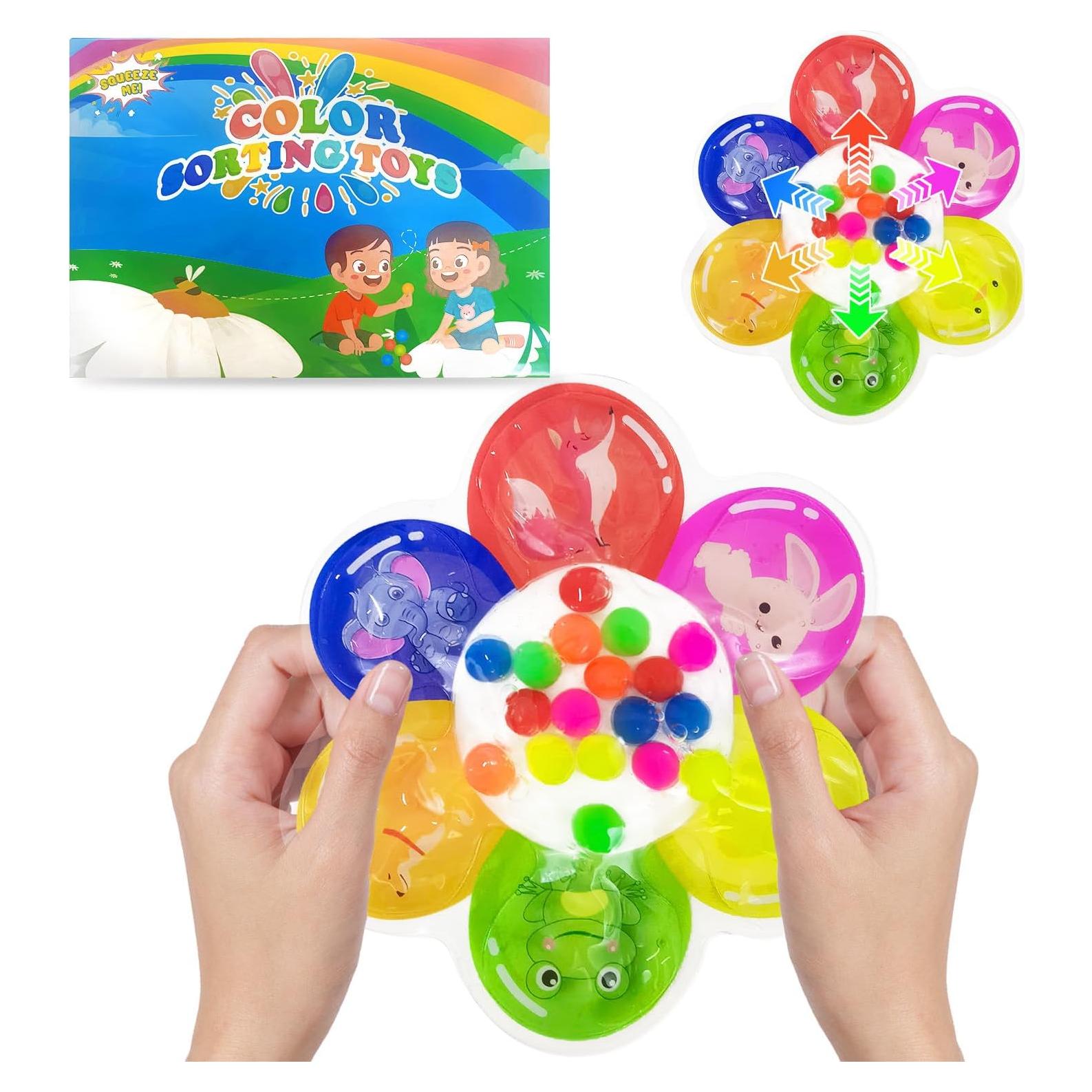 Juguete Sensorial de Clasificación de Colores AOENN 30.5x20.3cm