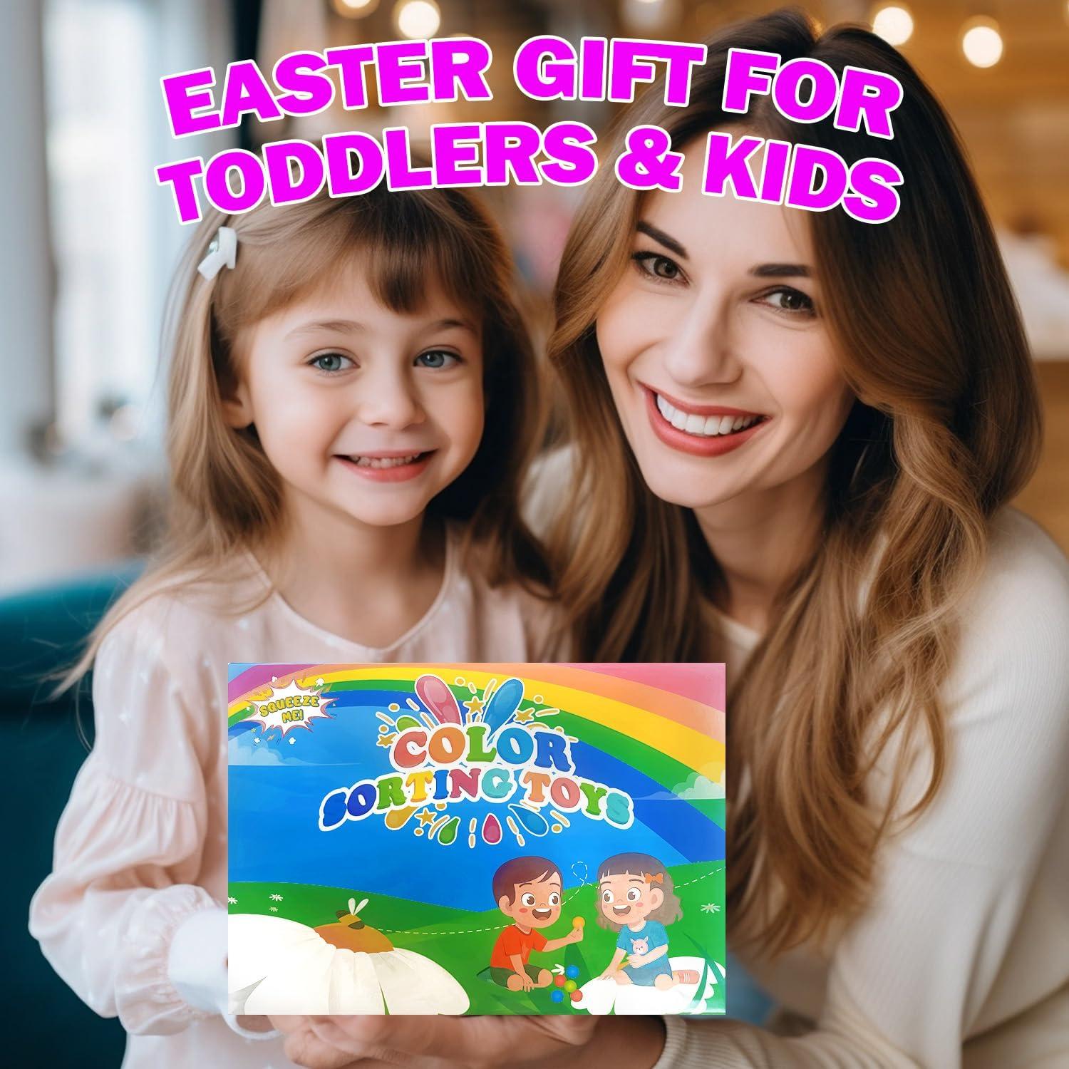 Juguete Sensorial de Clasificación de Colores AOENN 30.5x20.3cm